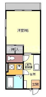 HATUKI#2【1階】の間取り