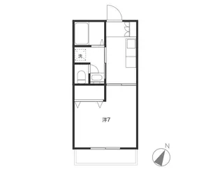 かたくり【1階】の間取り