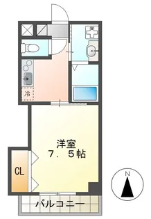 ISグランデ横山町【5階】の間取り