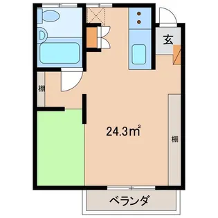 バンハウス【1階】の間取り