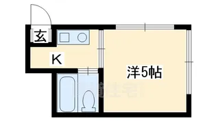 コーポ松本【2階】の間取り