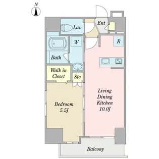 Promenade【7階】の間取り