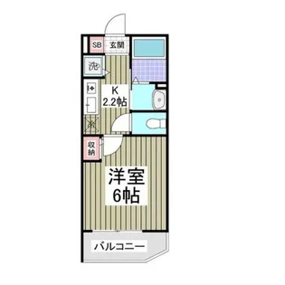 リポス瀬谷C【2階】の間取り