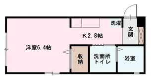 レクラドール鴨宮【2階】の間取り