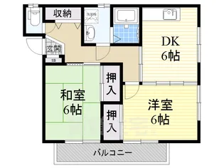 ハイツベルテール【3階】の間取り