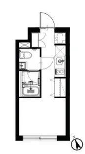 ASTILE代々木公園【2階】の間取り