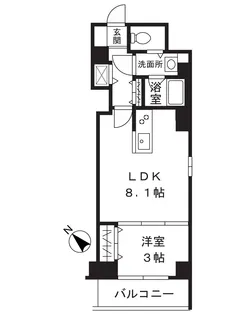 FORTUNATO【2階】の間取り