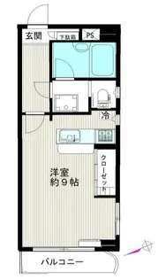 エムズ【3階】の間取り