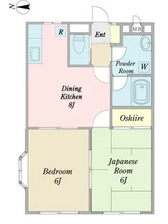 ティアラガーデンB【1階】の間取り