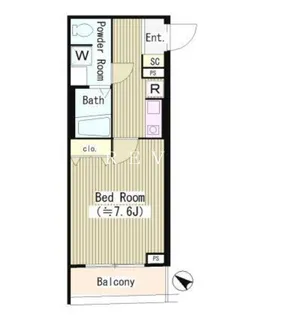 UTA HOUSE【1階】の間取り