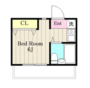 パールグレーK5【2階】の間取り