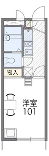 フジ【1階】の間取り
