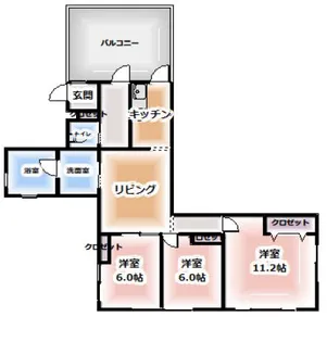 宇田川ビル【7階】の間取り