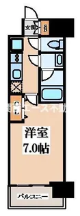 ソルテラスOSAKA EAST GATE【7階】の間取り