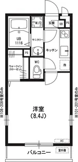 リブリ・M&M【1階】の間取り