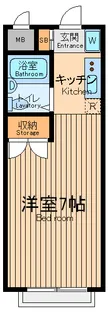 エステートアイ【1階】の間取り