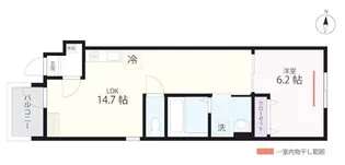 QUIET CRAB HOUSE TOGETHER瀬谷(仮)【3階】の間取り