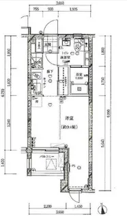 フォルス学芸大学ラクシーズ【5階】の間取り