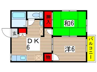 サンモ-ル・エイト【2階】の間取り