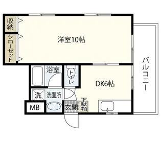 グランドメゾン西本【8階】の間取り