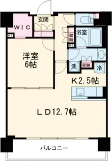 びゅうリエットグラン新宿戸山【1階】の間取り
