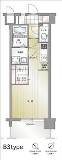 エンクレスト博多駅南III【3階】の間取り