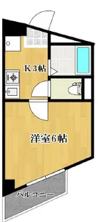 八乙女深松マンション【4階】の間取り