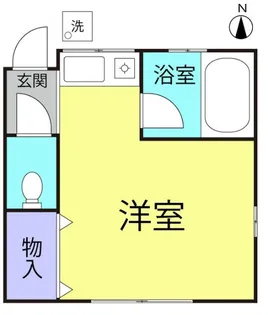 グリーンハイツ多摩【2階】の間取り