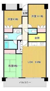 カサフロンテ【2階】の間取り
