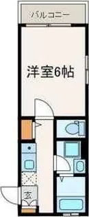 ルネ国分寺【2階】の間取り