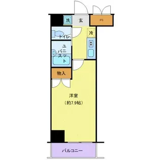 アイショウプラザ北五番丁【4階】の間取り