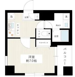 HY’s diletto【2階】の間取り