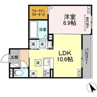 D-Hills有玉南町【1階】の間取り