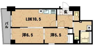 ラフィーネカワムラ【3階】の間取り