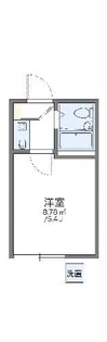 レオパレス西川口第2【1階】の間取り