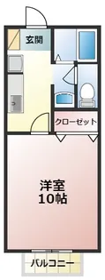 アヴァンス翼【2階】の間取り