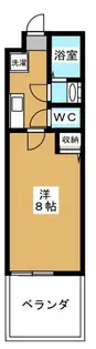 ハーグレジデンス京都御所北【1階】の間取り