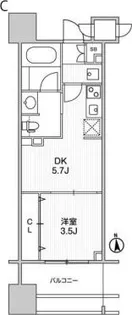 TOPAZ本厚木【8階】の間取り