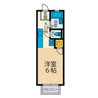 グリーンハウス平沢【2階】の間取り