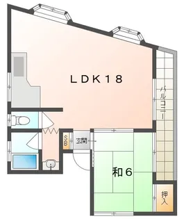 アドラーI【3階】の間取り