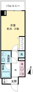 COURT23【2階】の間取り
