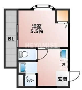 Ben匠8番館【2階】の間取り