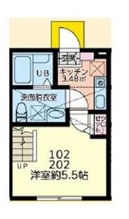 Azure Blue【1階】の間取り