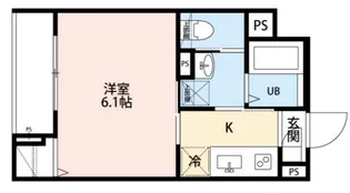 robot home 南千住II【3階】の間取り