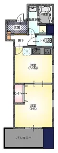 ヴィアーレ北仙台【3階】の間取り