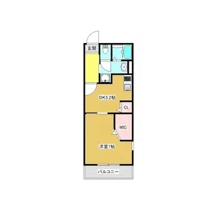 プレミール末広【1階】の間取り
