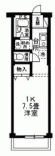 ラフォーレ田【1階】の間取り