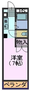 ブレークスルー中平【2階】の間取り