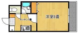 広島県広島市西区三篠町3【マンション】の間取り
