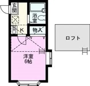 アネックス備後【2階】の間取り